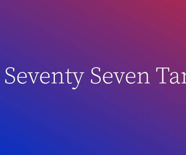 Seventy Seven Tango brand mark